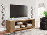 Tampa Furniture Outlet - Ashley Furniture - Camdill 80" TV Stand - 80" / Light Brown - W808-68
