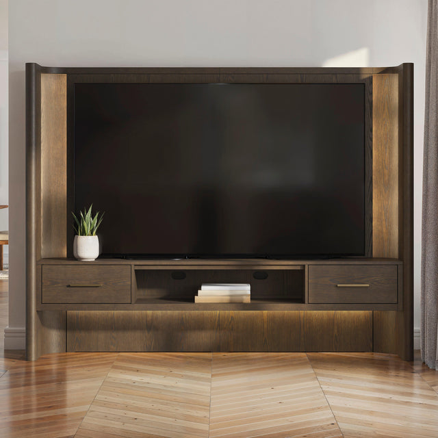Tampa Furniture Outlet - Ashley Furniture - Darimore TV Wall Console - TV Wall Console - W984W1