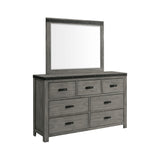Wade 7-Drawer Dresser & Mirror Set - Tampa Furniture Outlet