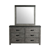 Wade Youth 6 Drawer Dresser & Mirror Set