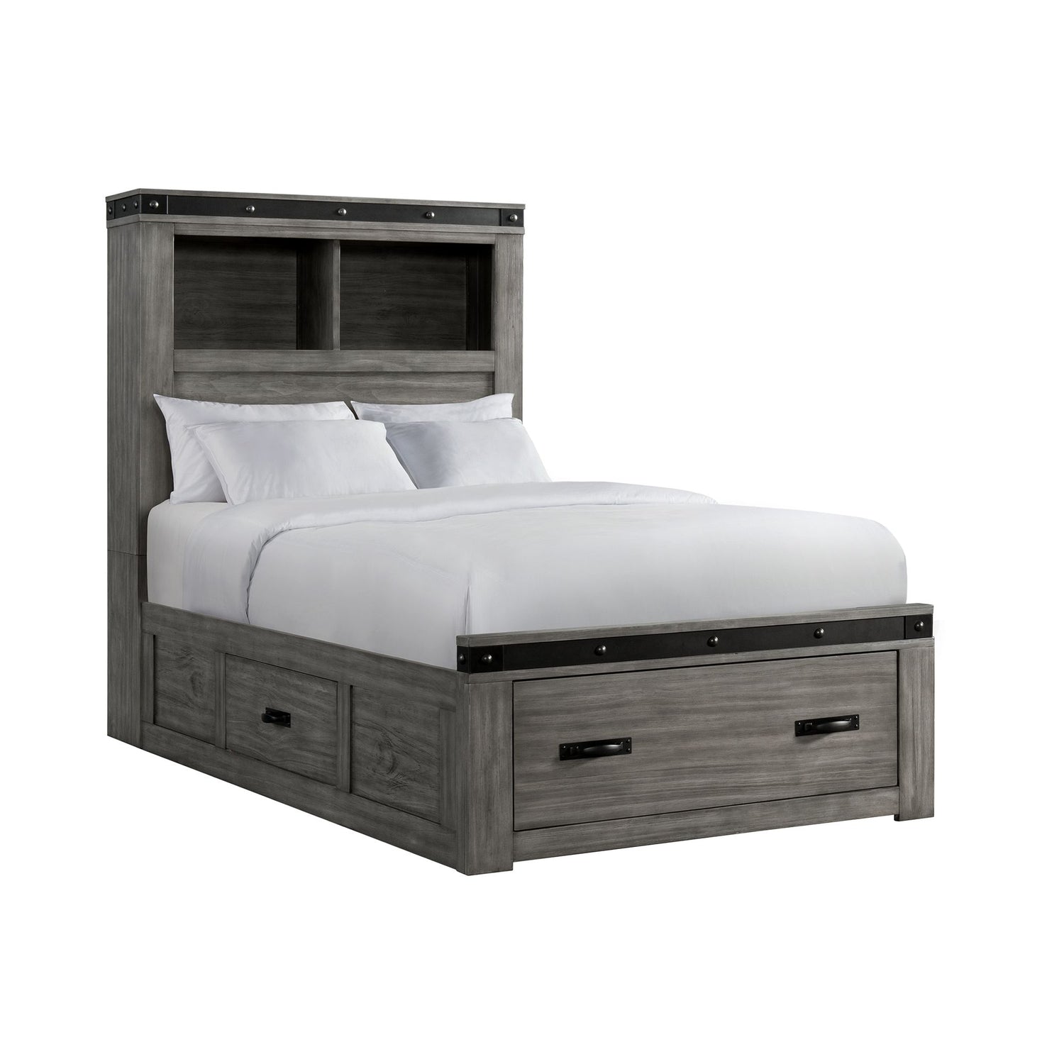 Wade Youth Twin Platform Storage Bed - Tampa Furniture Outlet
