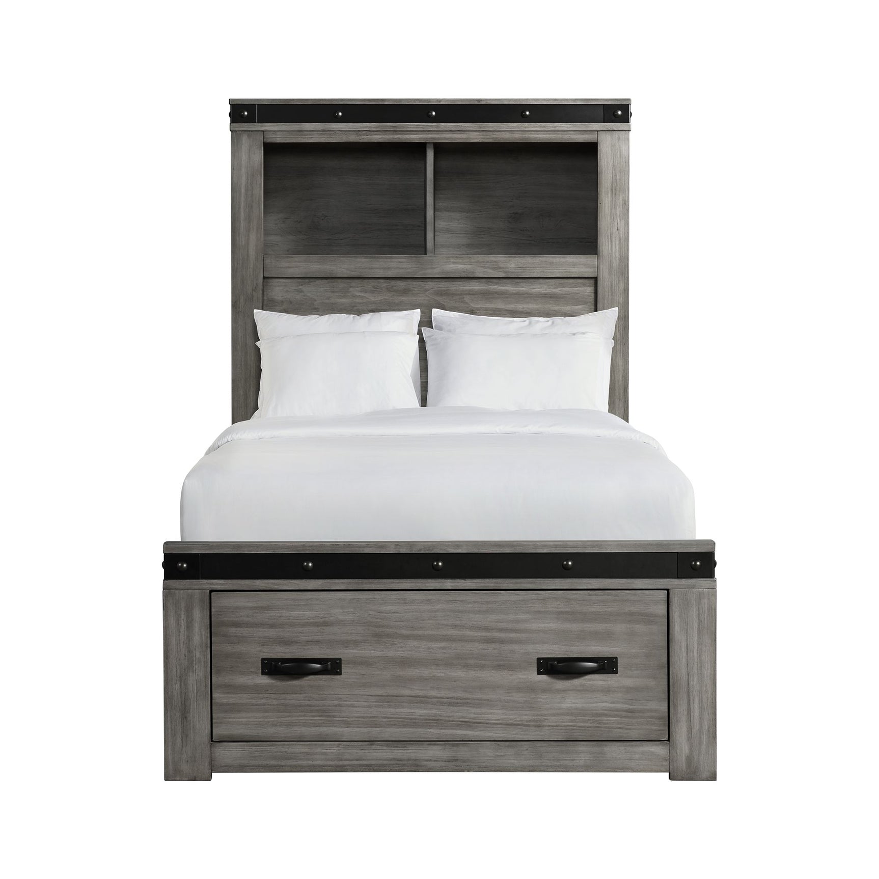 Wade Youth Twin Platform Storage Bed - Tampa Furniture Outlet