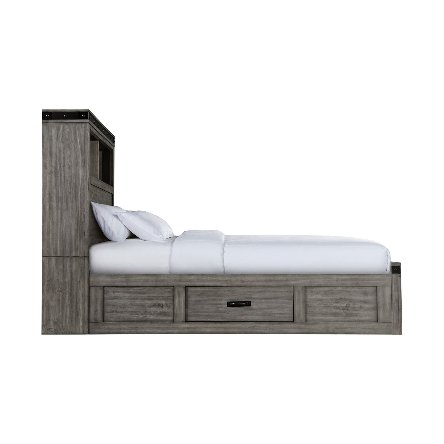 Wade Youth Full Platform Storage Bed - Tampa Furniture Outlet
