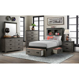 Wade Youth Twin Platform Storage Bed - Tampa Furniture Outlet