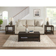 Wagner End Table in Cherry – SKU T-15740-5-ET | Elements