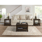 Wagner End Table in Cherry - Tampa Furniture Outlet