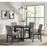 Wakefield 5PC Dining Set with Table and 4 Chairs in Espresso – SKU D-19600-3-5DS | Elements