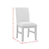 Wakefield 5PC Dining Set with Table and 4 Chairs in Espresso - Tampa Furniture Outlet
