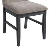 Wakefield 5PC Dining Set with Table and 4 Chairs in Espresso - Tampa Furniture Outlet