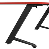 Waterside L shape Desk in Black - Tampa Furniture Outlet