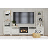 Westland 71" TV Console without Fireplace Insert in Almond – SKU LA-13000-6-TV1 | Elements