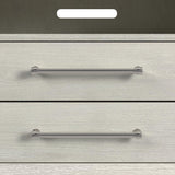 Westland 71" TV Console without Fireplace Insert in Almond - Tampa Furniture Outlet