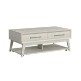 Westland Coffee Table with Casters in Almond - Tampa Furniture Outlet