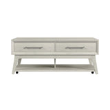 Westland Coffee Table with Casters in Almond - Tampa Furniture Outlet