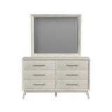 Westland Dresser and Mirror Set in Almond - Tampa Furniture Outlet