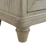 Whit-Ash 5-Drawer Door Chest in Light Grey - Tampa Furniture Outlet
