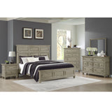 Whit-Ash 5-Drawer Chest in Light Grey – SKU B-11360-3-CH1 | Elements