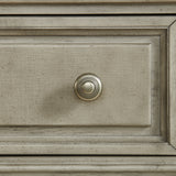 Whit-Ash Dresser and Mirror Set in Light Grey - Tampa Furniture Outlet