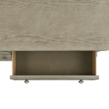 Whit-Ash Dresser and Mirror Set in Light Grey