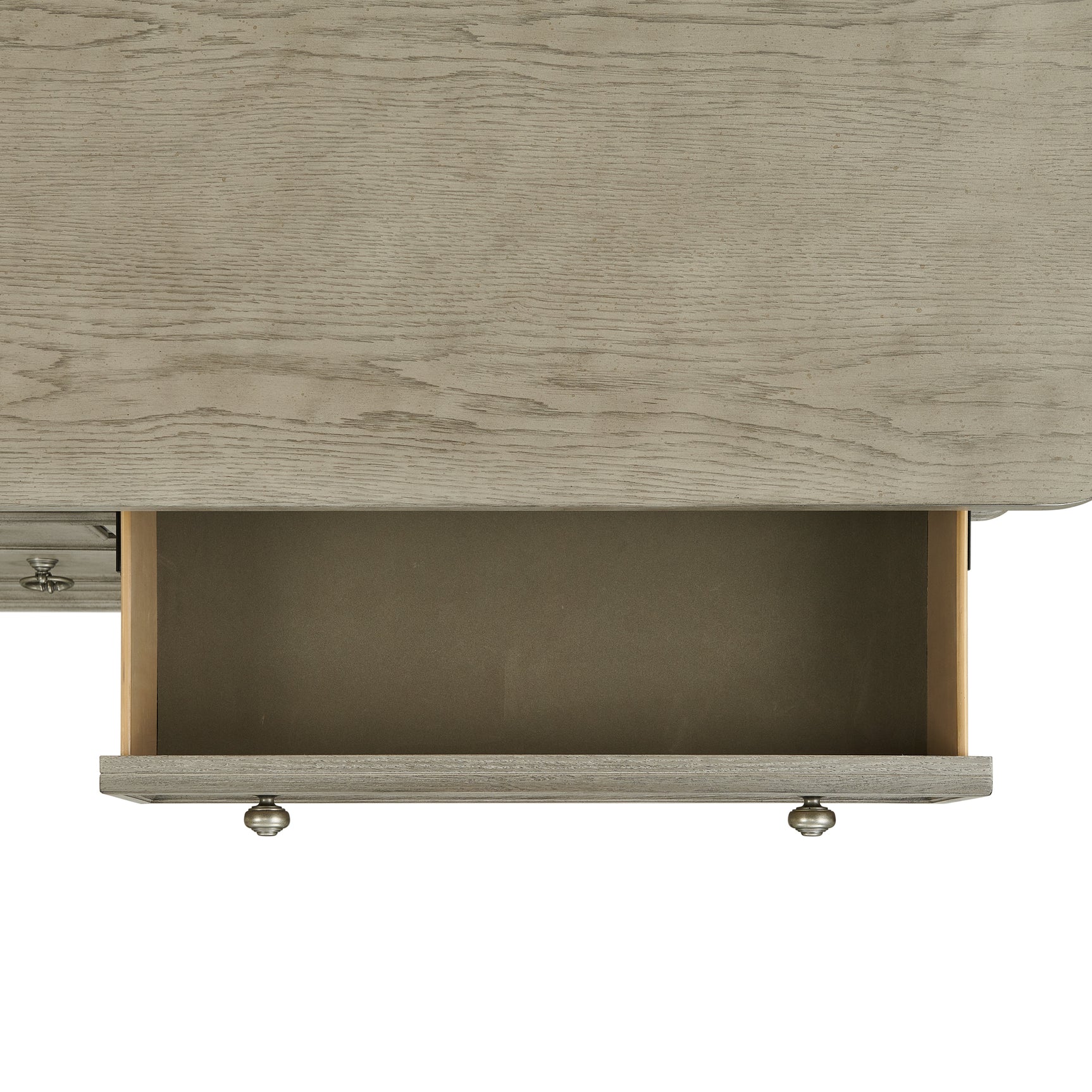 Whit-Ash Dresser and Mirror Set in Light Grey - Tampa Furniture Outlet