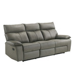 Wildcat Motion Sofa in Aviarah Grey - Tampa Furniture Outlet