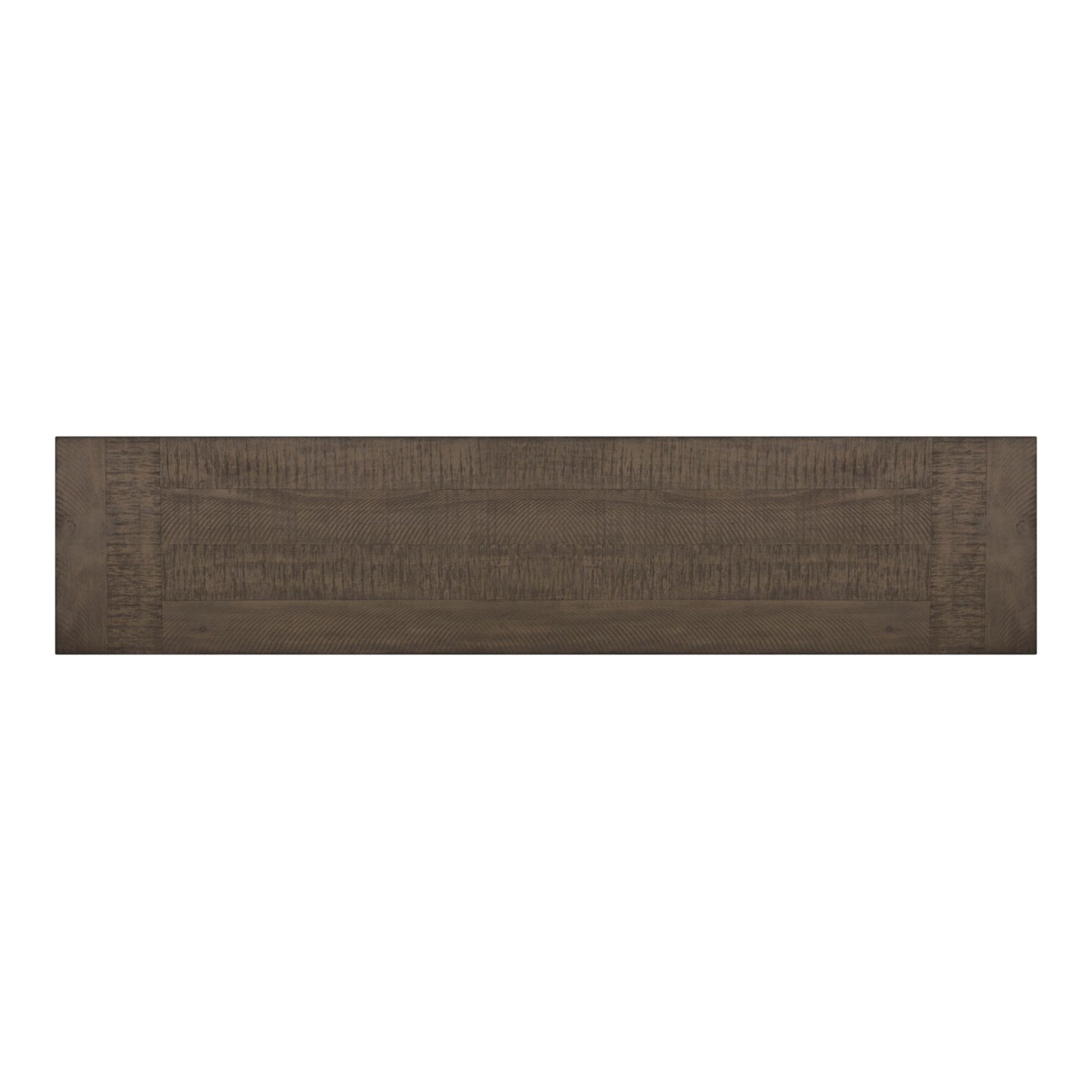 Yellowstone Dining Bench with Metal Bar cross in Medium Brown - Tampa Furniture Outlet