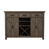 Yellowstone Server in Medium Brown - Tampa Furniture Outlet