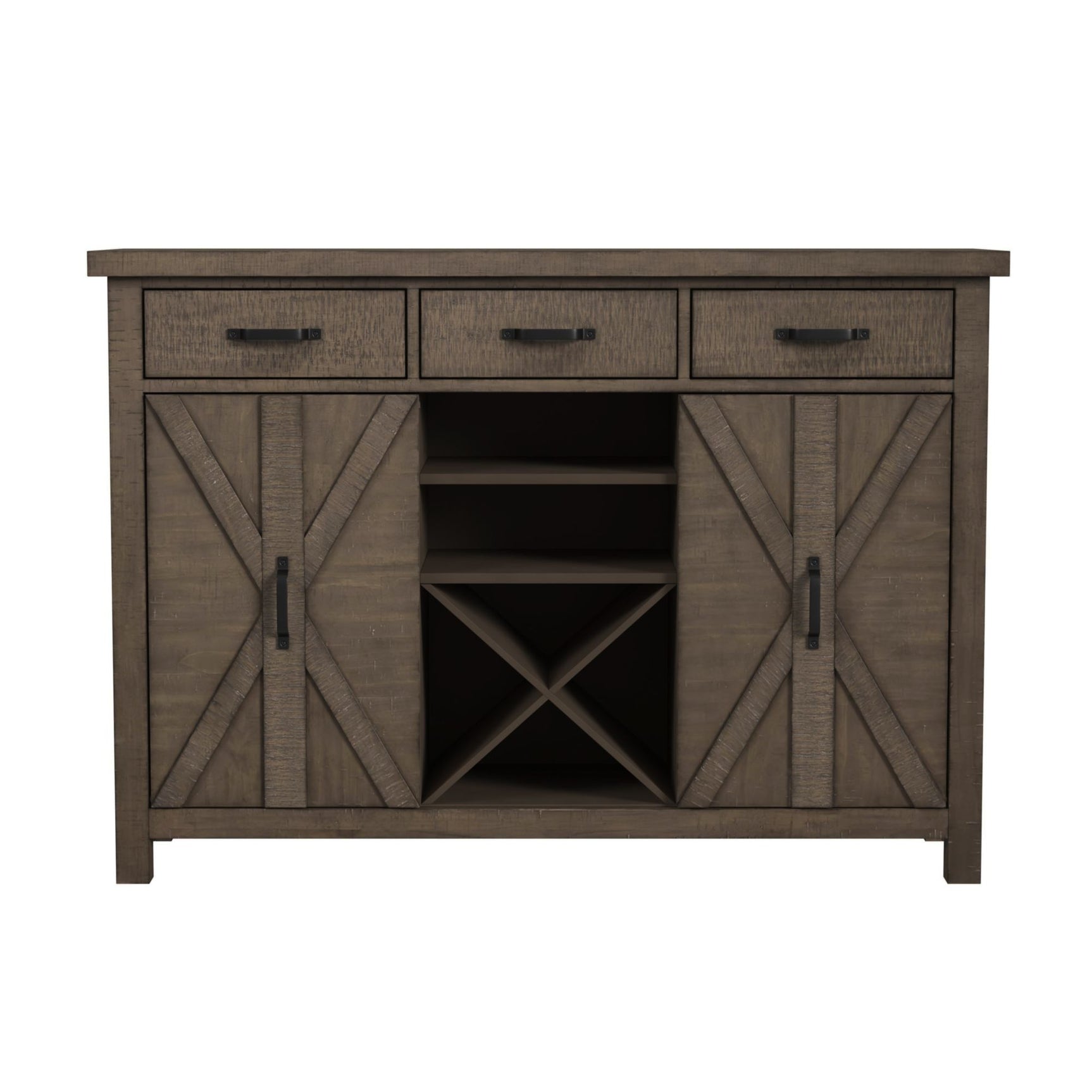 Yellowstone Server in Medium Brown - Tampa Furniture Outlet