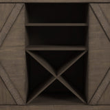 Yellowstone Server in Medium Brown - Tampa Furniture Outlet