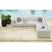 Zandara Modular Console with Speaker and Cooler - Olefin Beige – SKU O-16240-10311-006 | Elements
