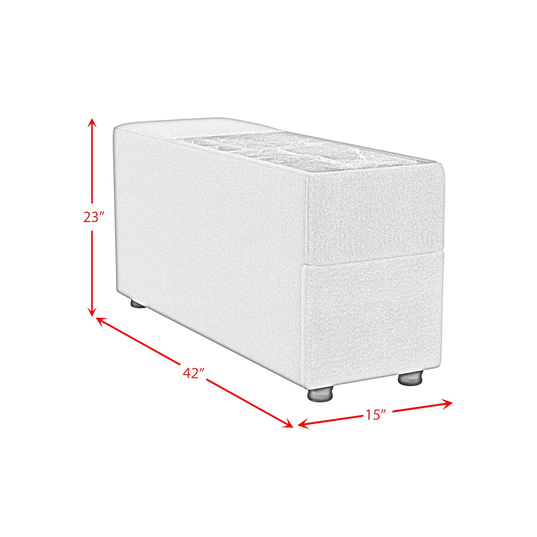 Zandara Modular Console with Speaker and Cooler - Olefin Beige - Tampa Furniture Outlet