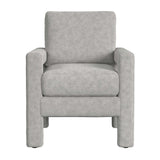 Zoey Chair in Balina Light Grey - Tampa Furniture Outlet