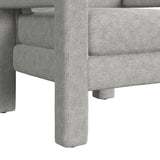 Zoey Chair in Balina Light Grey - Tampa Furniture Outlet