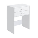 Irvine - Mini Vanity With Stool, LED And USB - Tampa Furniture Outlet
