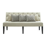 Maddox - Sofa With Seven Pillows - Beige - Tampa Furniture Outlet