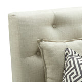 Maddox - Corner With Three Pillows - Beige - Tampa Furniture Outlet