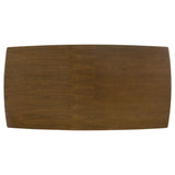 Malone Rectangular 78-inch Wood Dining Table Dark Walnut - Tampa Furniture Outlet