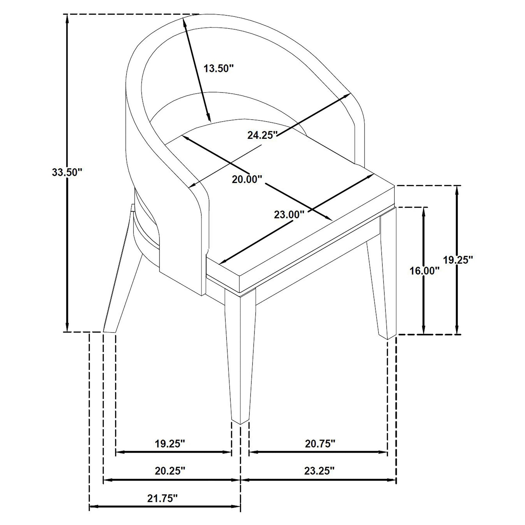 Leandro 9-piece Rectangular Dining Table Set Burnished Black - Tampa Furniture Outlet