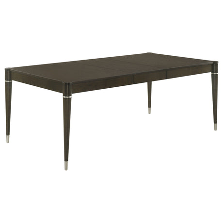 Reseda 81-inch Extension Leaf Dining Table Ash Brown - Tampa Furniture Outlet