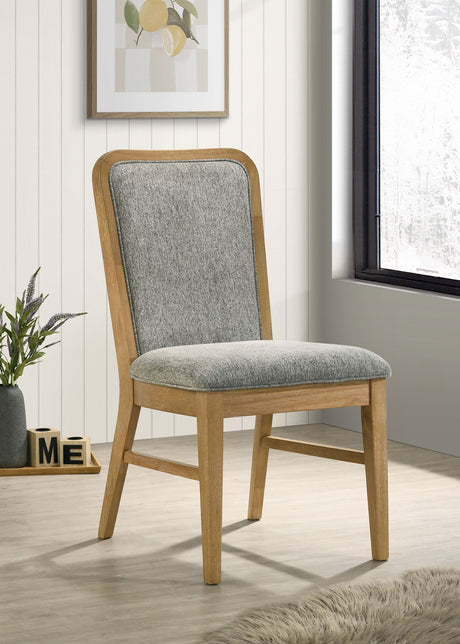 Croyden Dining Side Chair Weathered Natural (Set of 2) - Tampa Furniture Outlet