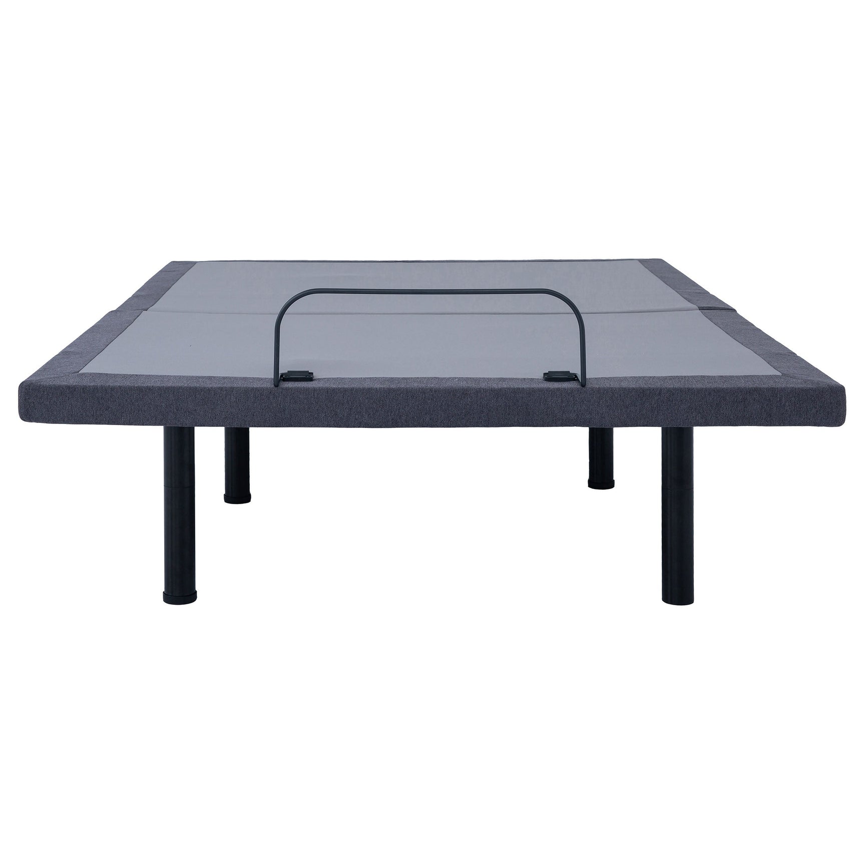 Negan Eastern King Adjustable Bed Base Grey and Black - Tampa Furniture Outlet