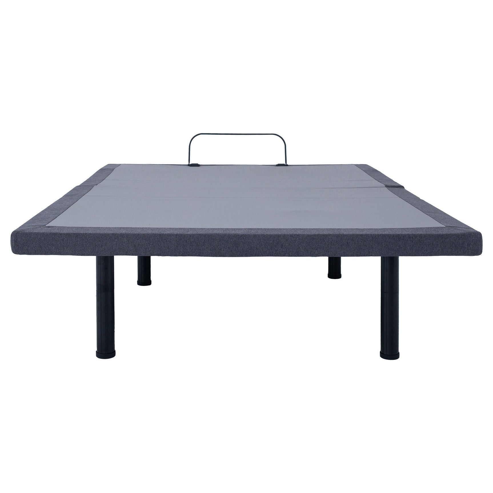 Negan Eastern King Adjustable Bed Base Grey and Black - Tampa Furniture Outlet