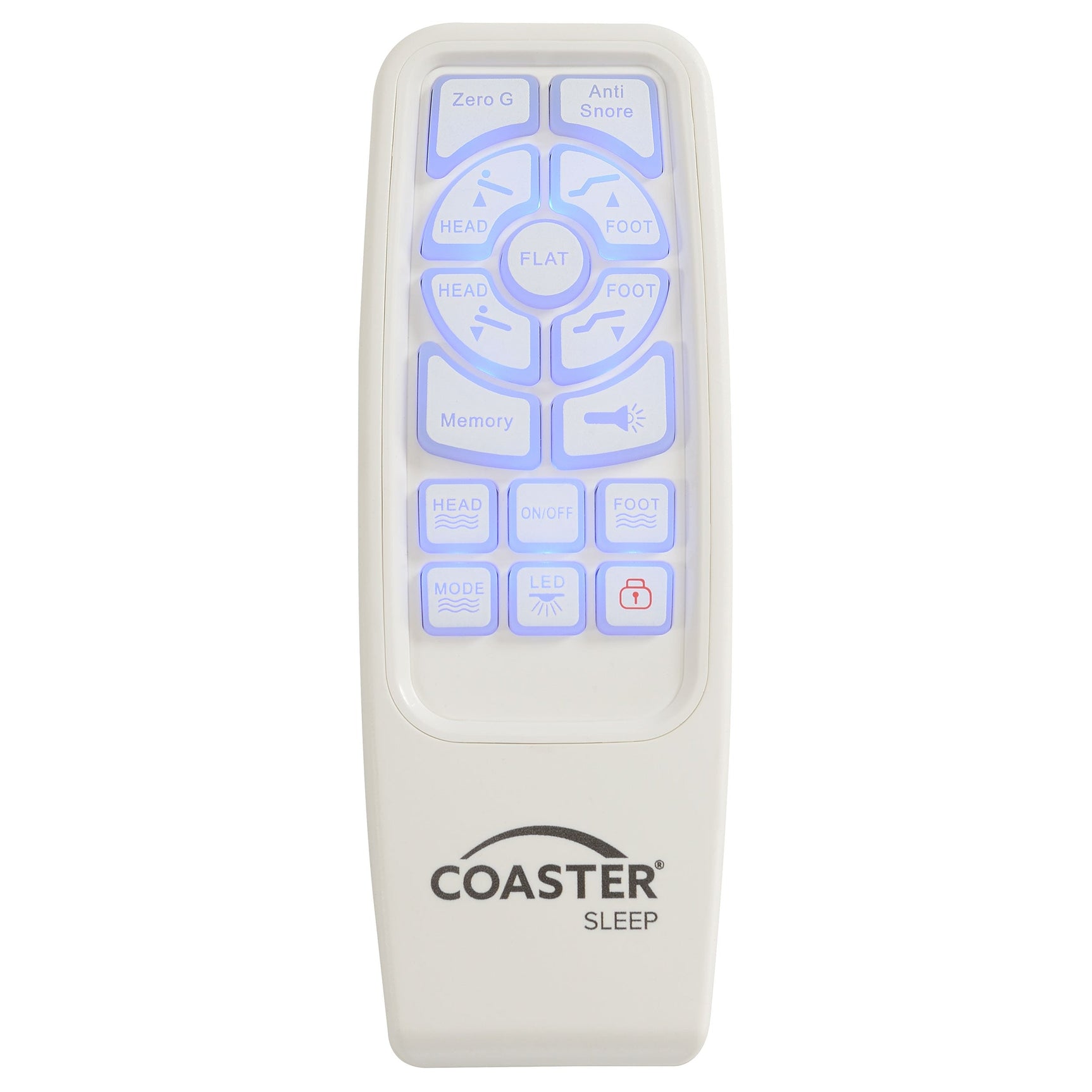 Negan Eastern King Adjustable Bed Base Grey and Black - Tampa Furniture Outlet