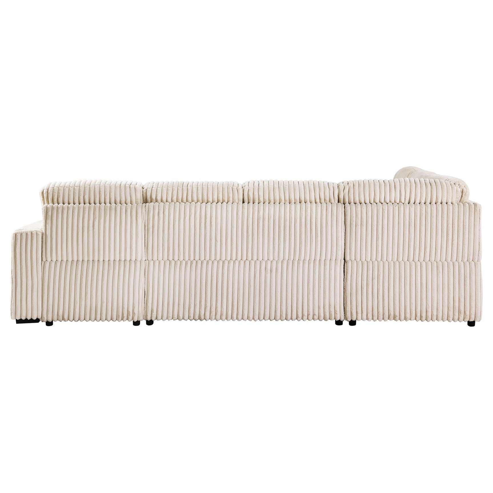 Devonshire Sleeper Sectional Sofa Storage Chaise Camel - Tampa Furniture Outlet