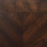 Laney Scrollwork Entryway Sofa Console Table Deep Merlot - Tampa Furniture Outlet