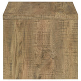 Lynette Square Engineered Wood End Table Mango - Tampa Furniture Outlet