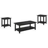 Payne 3-piece Coffee and End Table Set Distressed Java - Tampa Furniture Outlet
