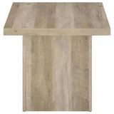 Devar 3-piece Square Coffee End Table Set Distressed Pine - Tampa Furniture Outlet