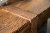 Samira Square Solid Wood Coffee Table Natural Sheesham - Tampa Furniture Outlet