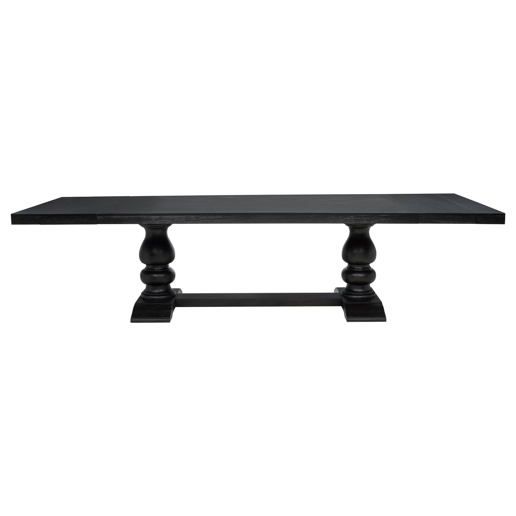 Phelps 7-piece Rectangular Dining Table Set Distressed Noir - Tampa Furniture Outlet